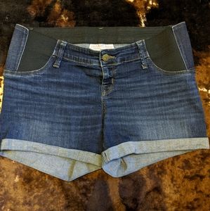 Isabel Maternity Jean Shorts